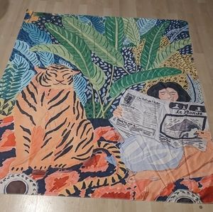 Jungle Chill Vibes Wall Tapestry